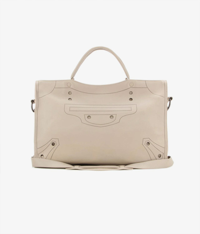Blackout City Tote - nude